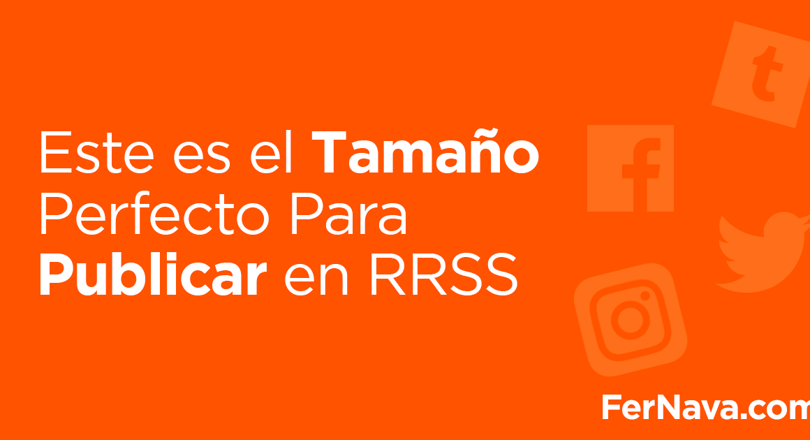 cual es el mejor tamaño para publicar en rrss