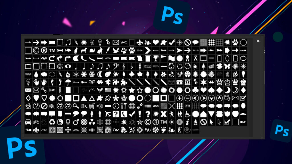 download de formas para photoshop fumaça